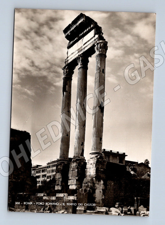 Pohlednice Řím – Forum Romanum, chrám Castorů (M15277)