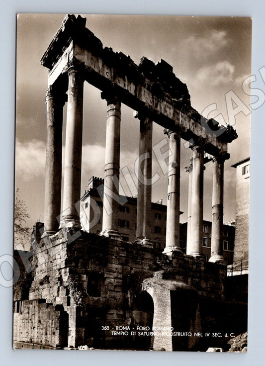 Pohlednice Řím – chrám Saturna, Forum Romanum (M15280)