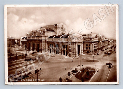Pohlednice Milano Centrale – hlavní nádraží (M15286)