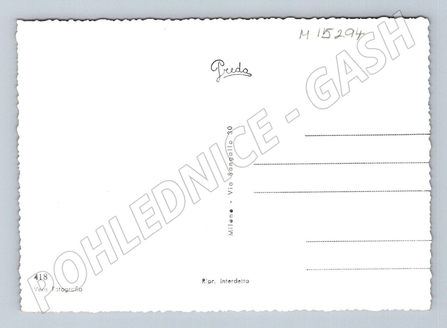 Pohlednice Gardone Riviera – panorama Lago di Garda (M15294)