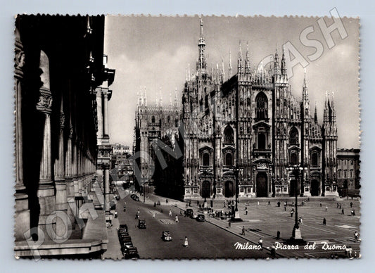 Pohlednice Milán – Piazza del Duomo (M15300)