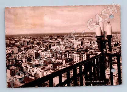 Pohlednice Bari – panorama města 1952 (M15301)