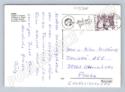 Pohlednice Řím – Castel Sant’Angelo (M15308)