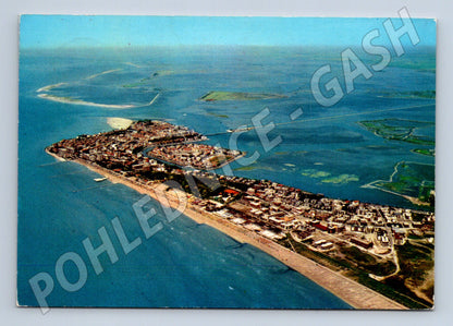 Pohlednice Grado – letecký pohled 1973 (M15315)