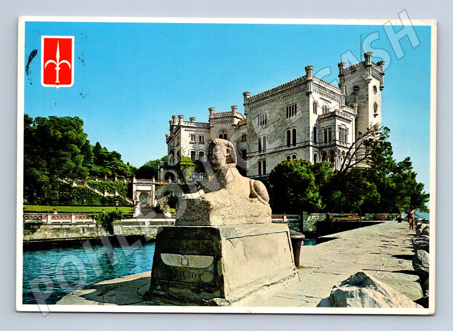 Pohlednice Miramare – zámek u Terstu (M15319)