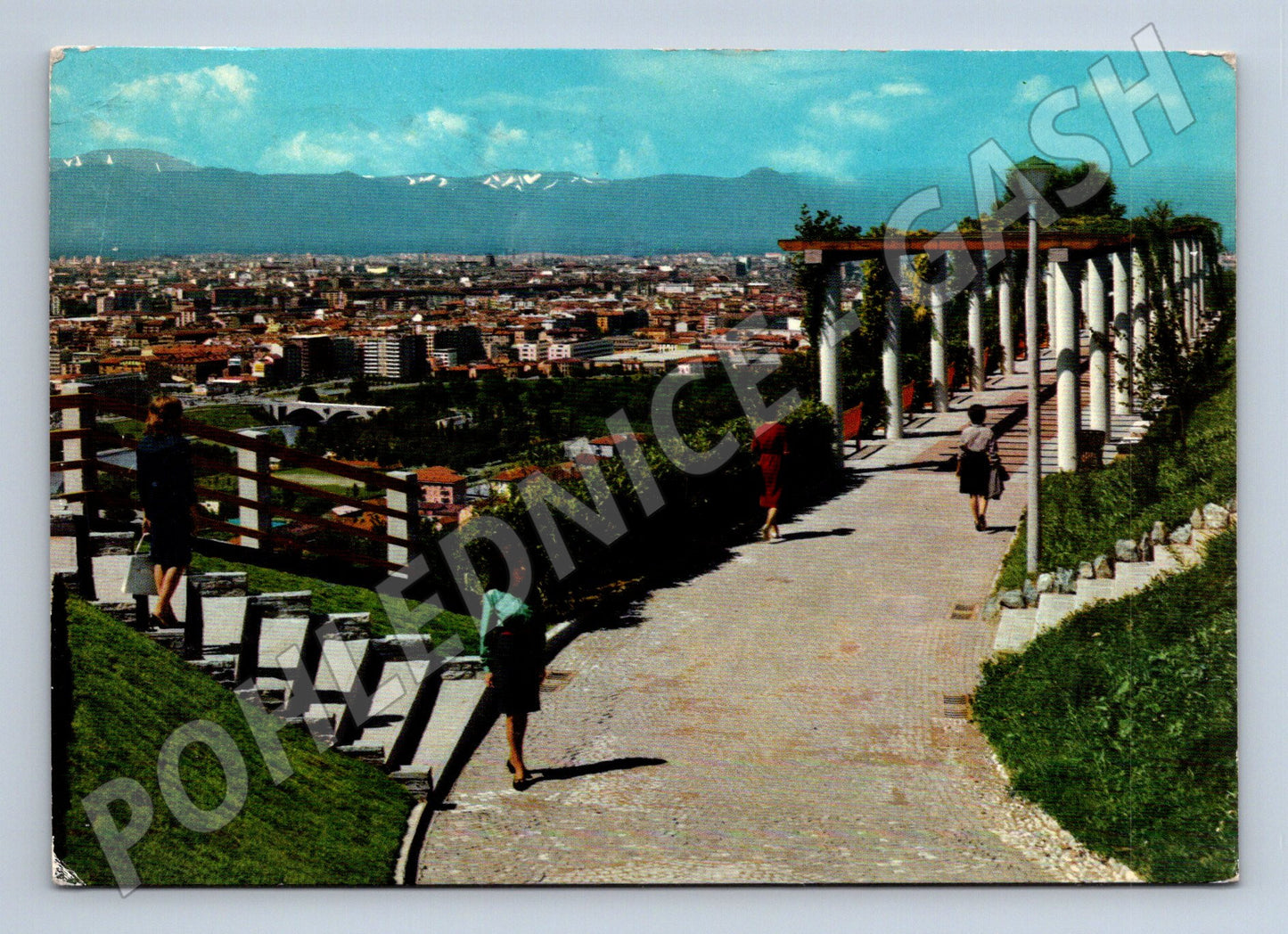 Pohlednice Turín – panorama města 1957 (M15330)