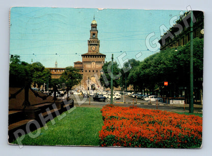 Pohlednice Milán – Castello Sforzesco 1966 (M15335)