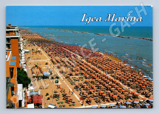 Pohlednice Igea Marina – pláž (M15338)