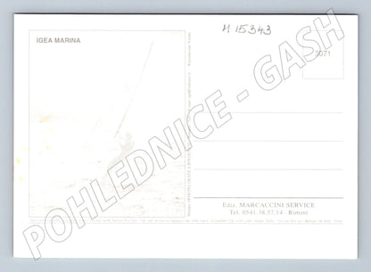 Pohlednice Igea Marina – pláže a přístav (M15343)