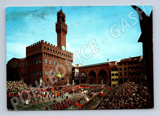 Pohlednice Florencie – Piazza della Signoria 1980 (M15347)