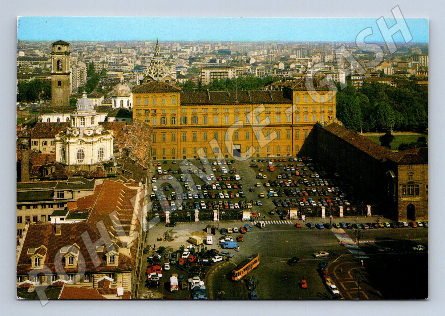 Pohlednice Turín – Piazza Castello a palác (M15348)