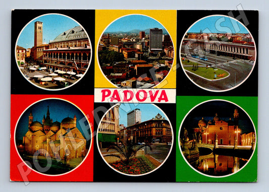 Pohlednice Padova – více záběrů 1984 (M15350)
