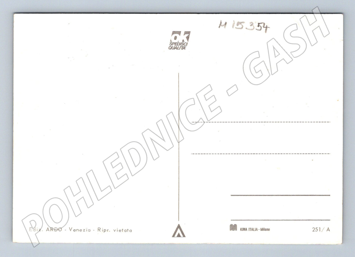 Pohlednice Venezia – koláž památek (M15354)