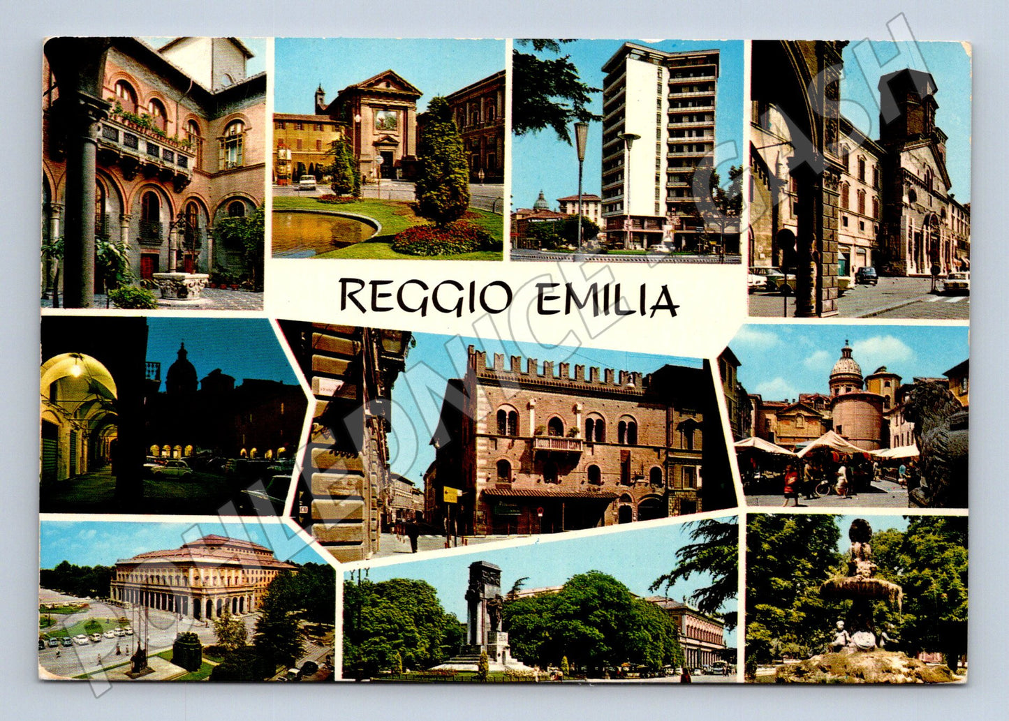 Pohlednice Reggio Emilia – zaslaná 1971 (M15355)