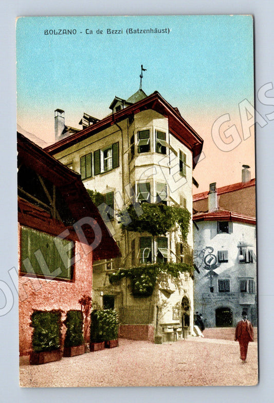 Pohlednice Bolzano – Batzenhaus (Ca de Bezzi) (M15366)