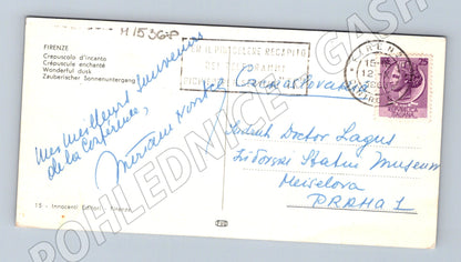 Pohlednice Firenze – Duomo, zaslaná 1972 (M15368)