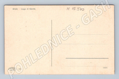 Pohlednice Riva del Garda – parník Italia, plachty (M15370)