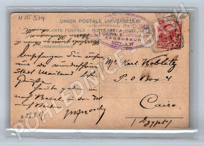 Pohlednice Milano – Duomo 1907 (M15374)