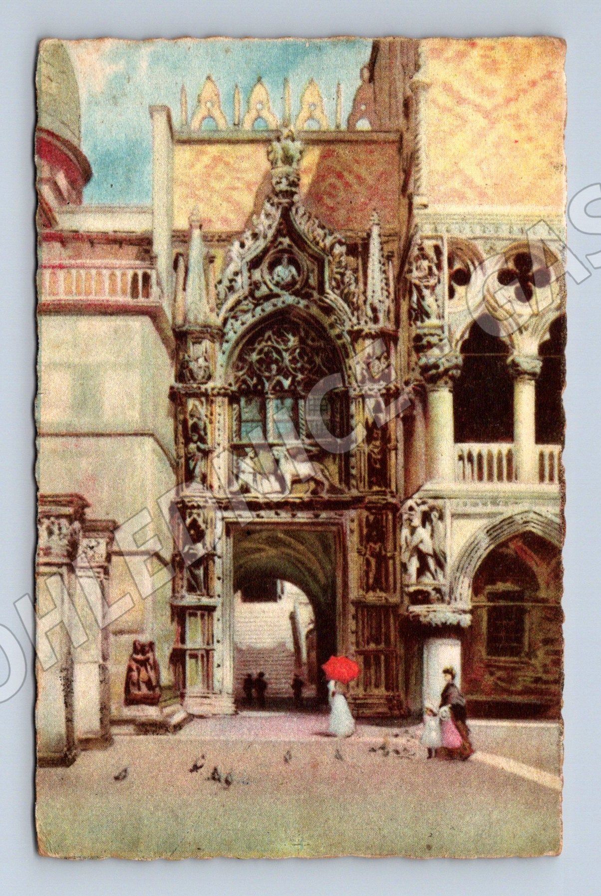 Pohlednice Benátky – Porta della Carta, 1932 (M15377)