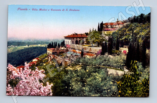 Pohlednice Fiesole – Villa Medici a konvent (M15380)