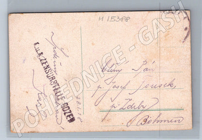 Pohlednice Trento – Piazza Grande, prošlá poštou (M15388)