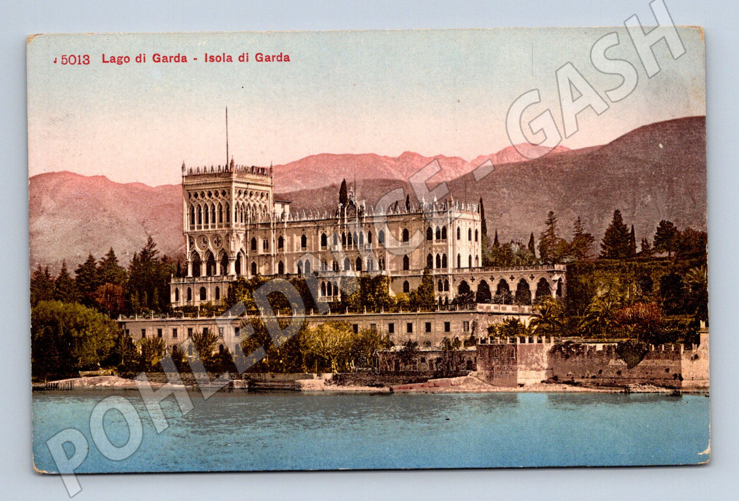 Pohlednice Isola di Garda – vila, kolorovaná (M15392)