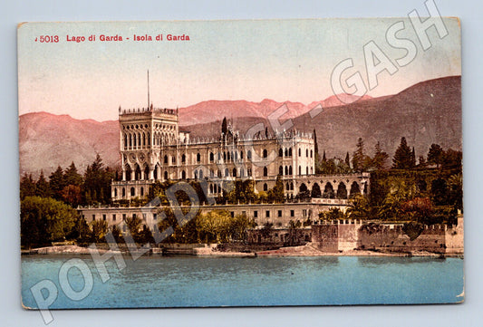 Pohlednice Isola di Garda – vila, kolorovaná (M15392)