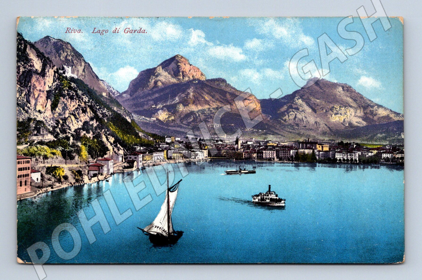 Pohlednice Riva Lago di Garda – historická 1910 (M15395)