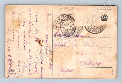 Pohlednice Lago di Garda – mapová, zaslaná (M15408)