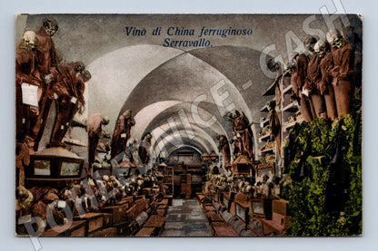 Pohlednice Palermo – katakomby kapucínů, Serravallo (M15409)