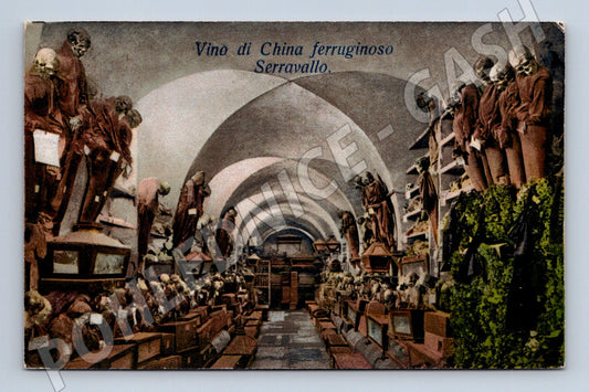Pohlednice Palermo – katakomby kapucínů, Serravallo (M15409)