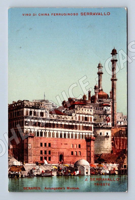 Pohlednice Benares – Aurangzeb's Mosque, Serravallo (M15411)