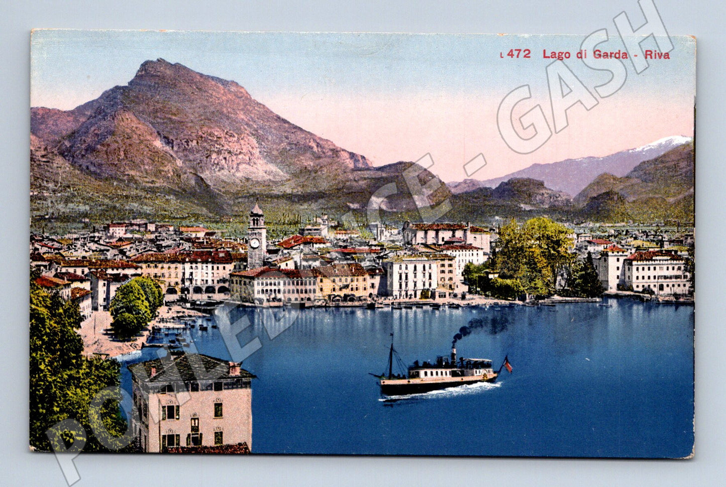 Pohlednice Riva Lago di Garda – parník, kolorovaná (M15416)