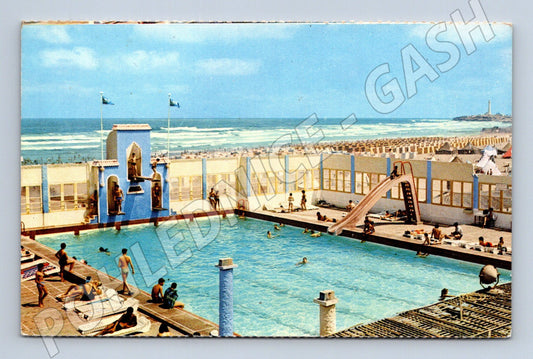 Pohlednice Lido – Ain Diab, bazén a pláž (M15423)