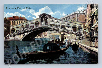 Pohlednice Benátky – Ponte di Rialto (M15441)