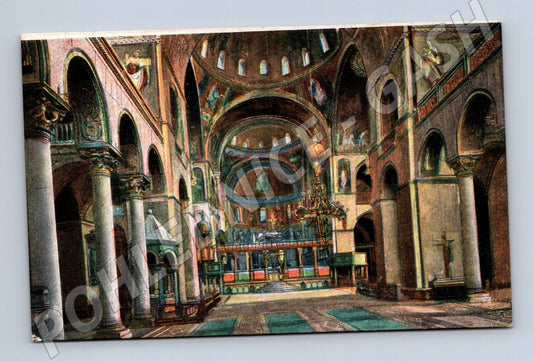 Pohlednice Venezia – interiér baziliky sv. Marka (M15450)