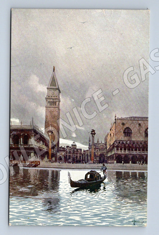 Pohlednice Benátky – Piazzetta San Marco a laguna (M15466)