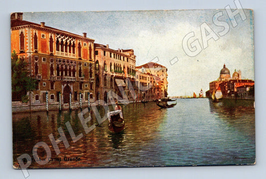 Pohlednice Benátky – Canal Grande, gondoly (M15477)