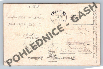 Pohlednice Kuřátko s kloboučkem Lawson Wood 1932 (M1548)
