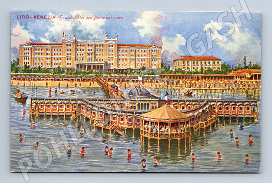 Pohlednice Lido Venezia – Grand Hôtel des Bains (M15481)