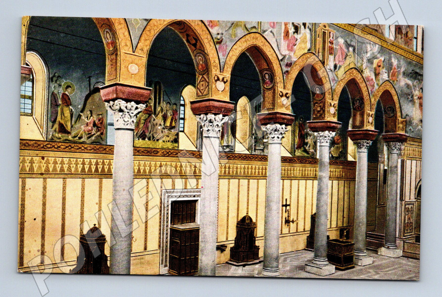 Pohlednice Monreale – loď katedrály (M15487)