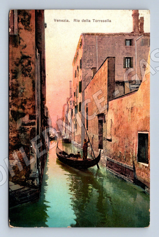 Pohlednice Benátky – Rio della Torresella, barevná (M15491)