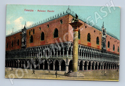 Pohlednice Benátky – Palazzo Ducale, stará (M15496)