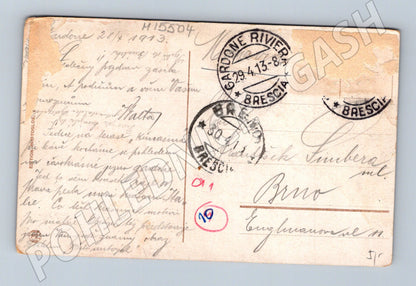 Pohlednice Lago di Garda – Punta San Vigilio, 1913 (M15504)