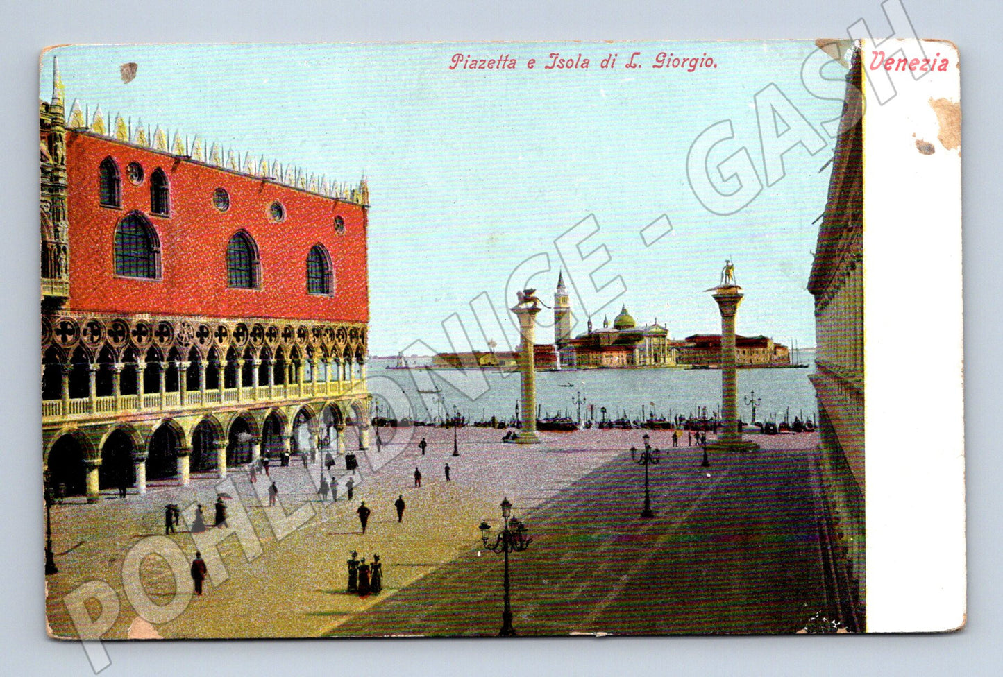 Pohlednice Benátky – Piazzetta & ostrov San Giorgio (M15511)
