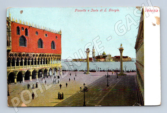 Pohlednice Benátky – Piazzetta & ostrov San Giorgio (M15511)