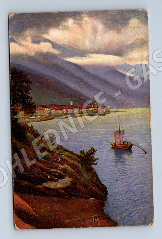 Pohlednice Lago Maggiore – Cannobio, Photochromie (M15515)
