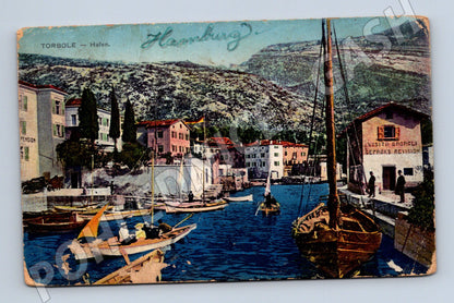 Pohlednice Torbole – Hafen, starý přístav, lodě (M15518)