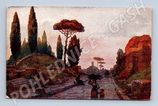 Pohlednice Řím – Via Appia, Tomba di Curiazii (M15520)