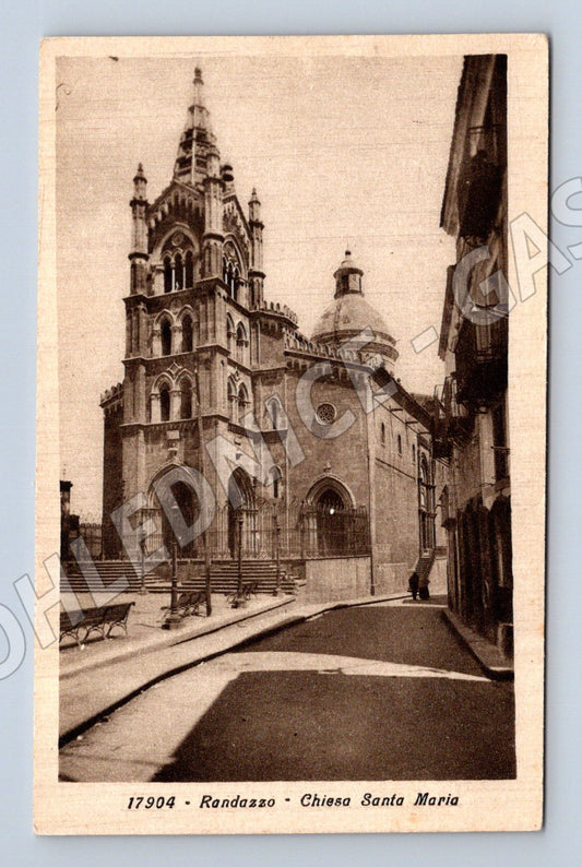 Pohlednice Randazzo – Chiesa Santa Maria (M15528)